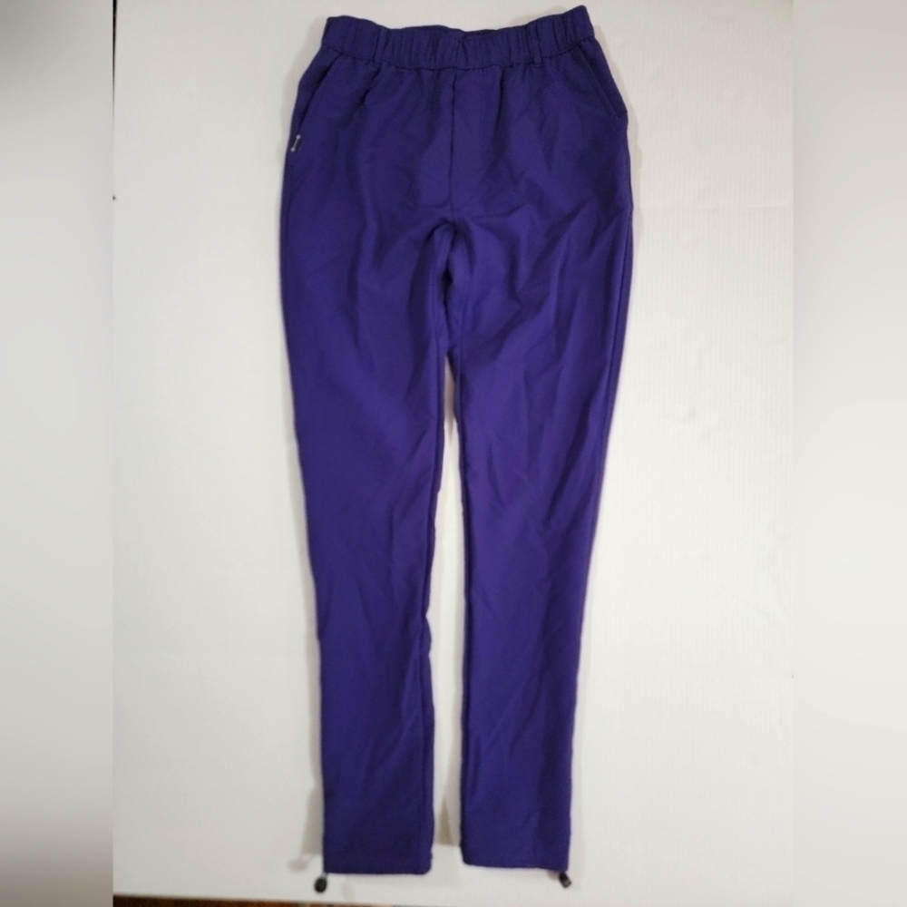 Barbell Purple Track Jogger Pants Workout Womens Medium 31" Inseam